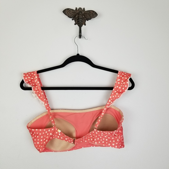 Summersalt | The Ruffle Oasis Coral Dot Swim Set - Picture 4 of 15